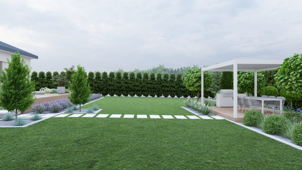 PROJEKT OGRODU DĄBRÓWKA