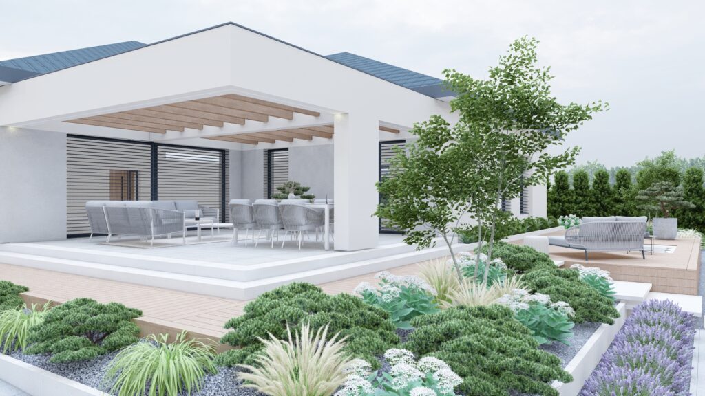 PROJEKT OGRODU DĄBRÓWKA