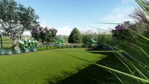 Projekt ogrodu Rogowo