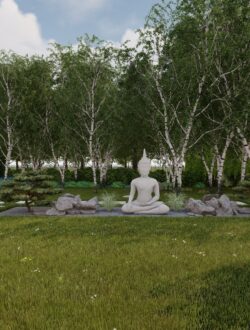 Projekt ogrodu ZEN w Łochowie