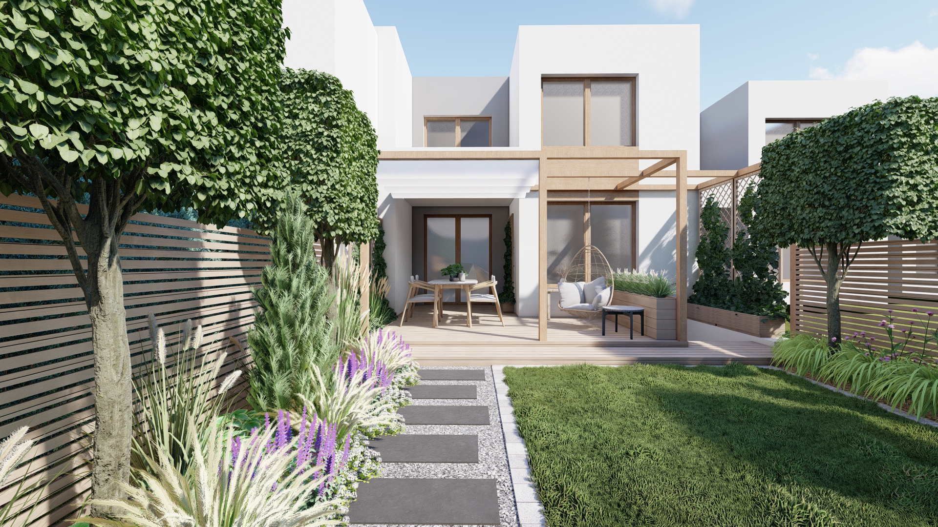 PROJEKT OGRODU BYDGOSZCZ SŁONECZNA