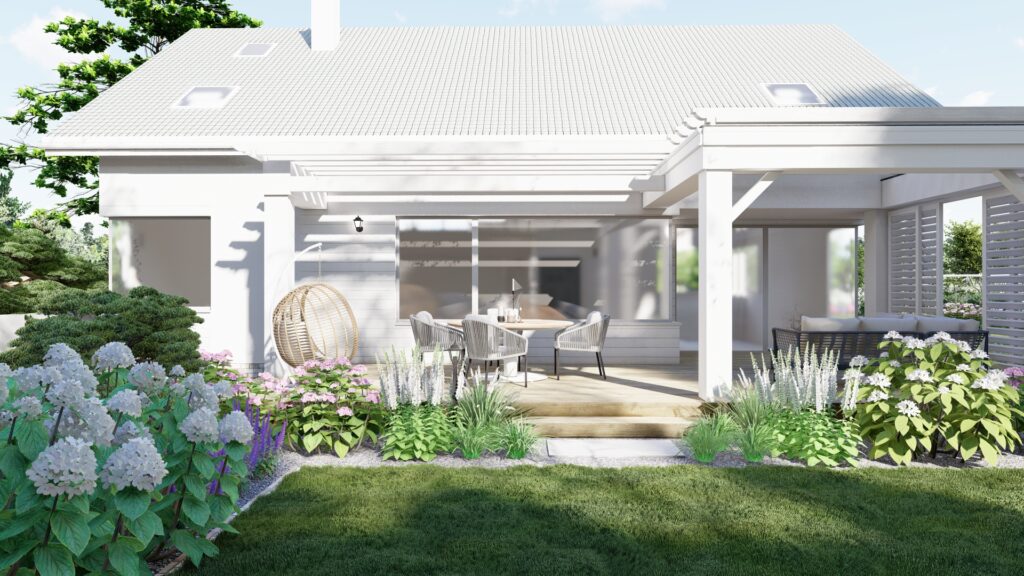 PROJEKT OGRODU MAŁY GŁĘBOCZEK trendy ogrodowe