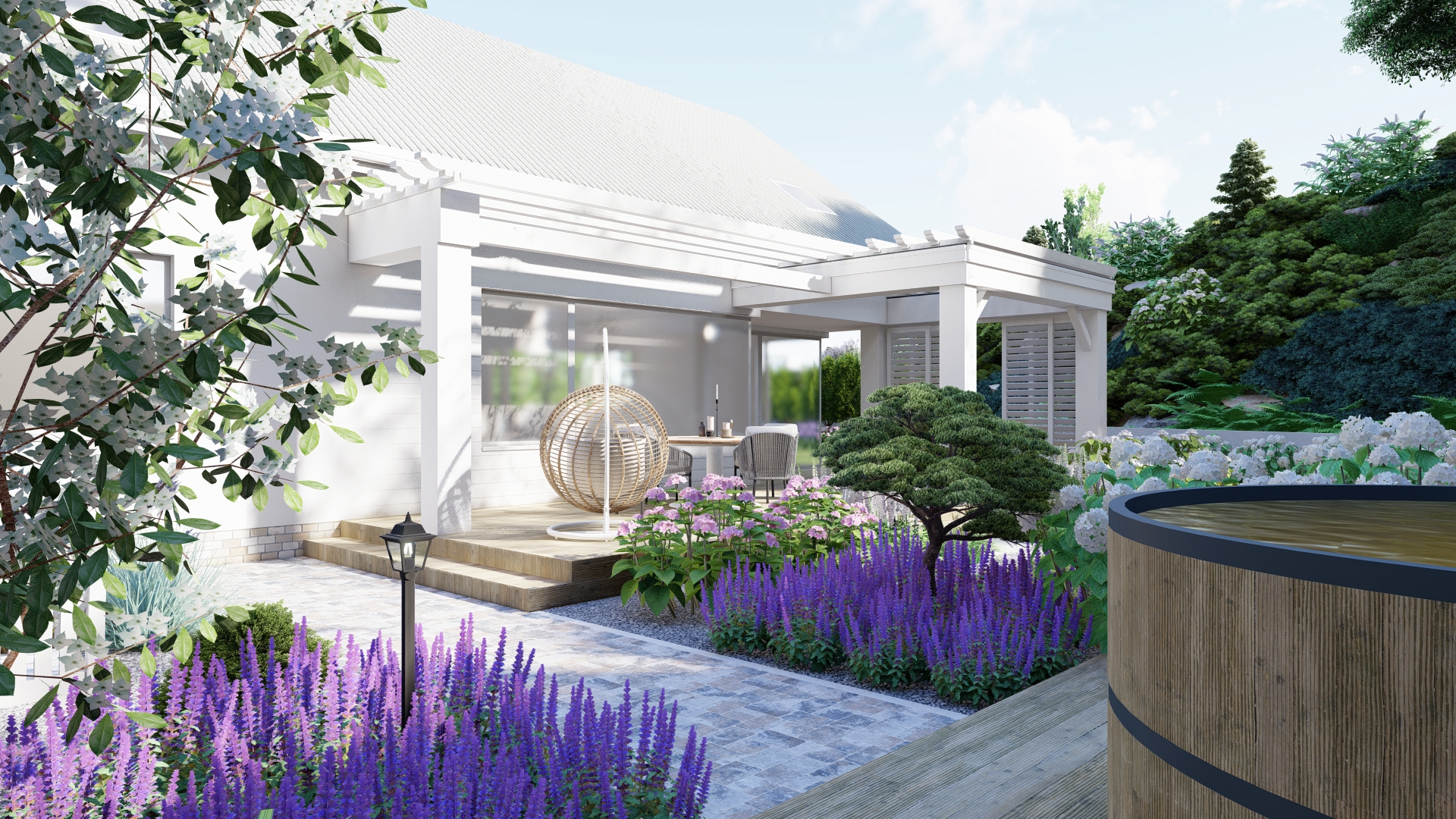 PROJEKT OGRODU MAŁY GŁĘBOCZEK