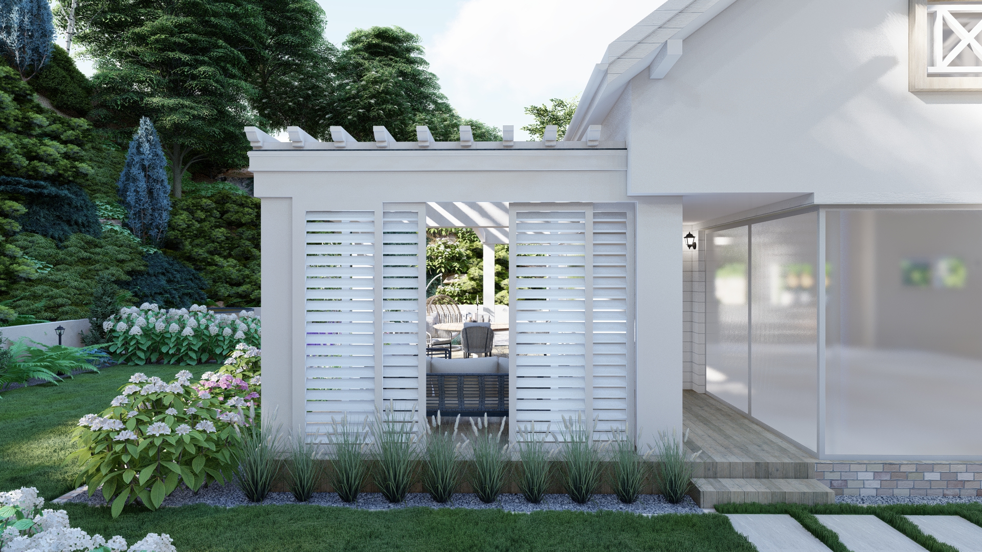 PROJEKT OGRODU MAŁY GŁĘBOCZEK