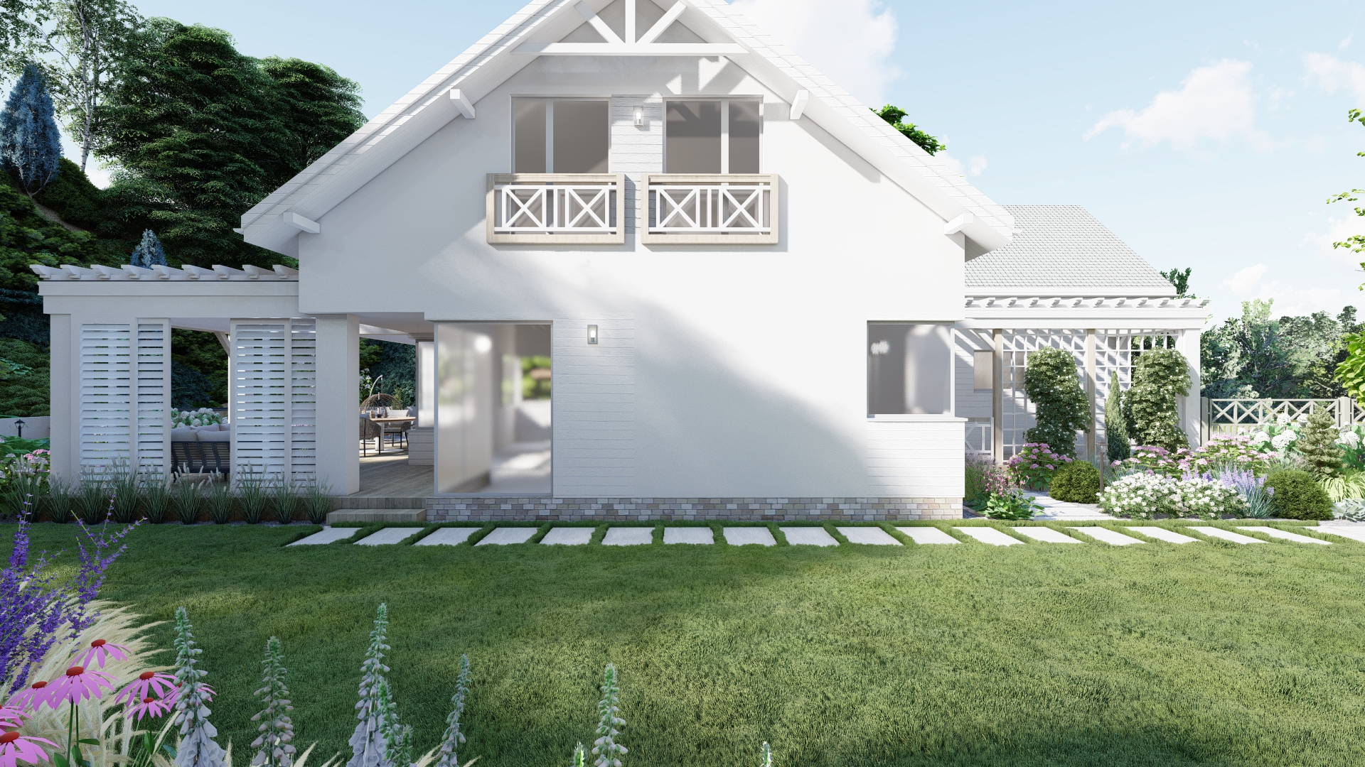 PROJEKT OGRODU MAŁY GŁĘBOCZEK