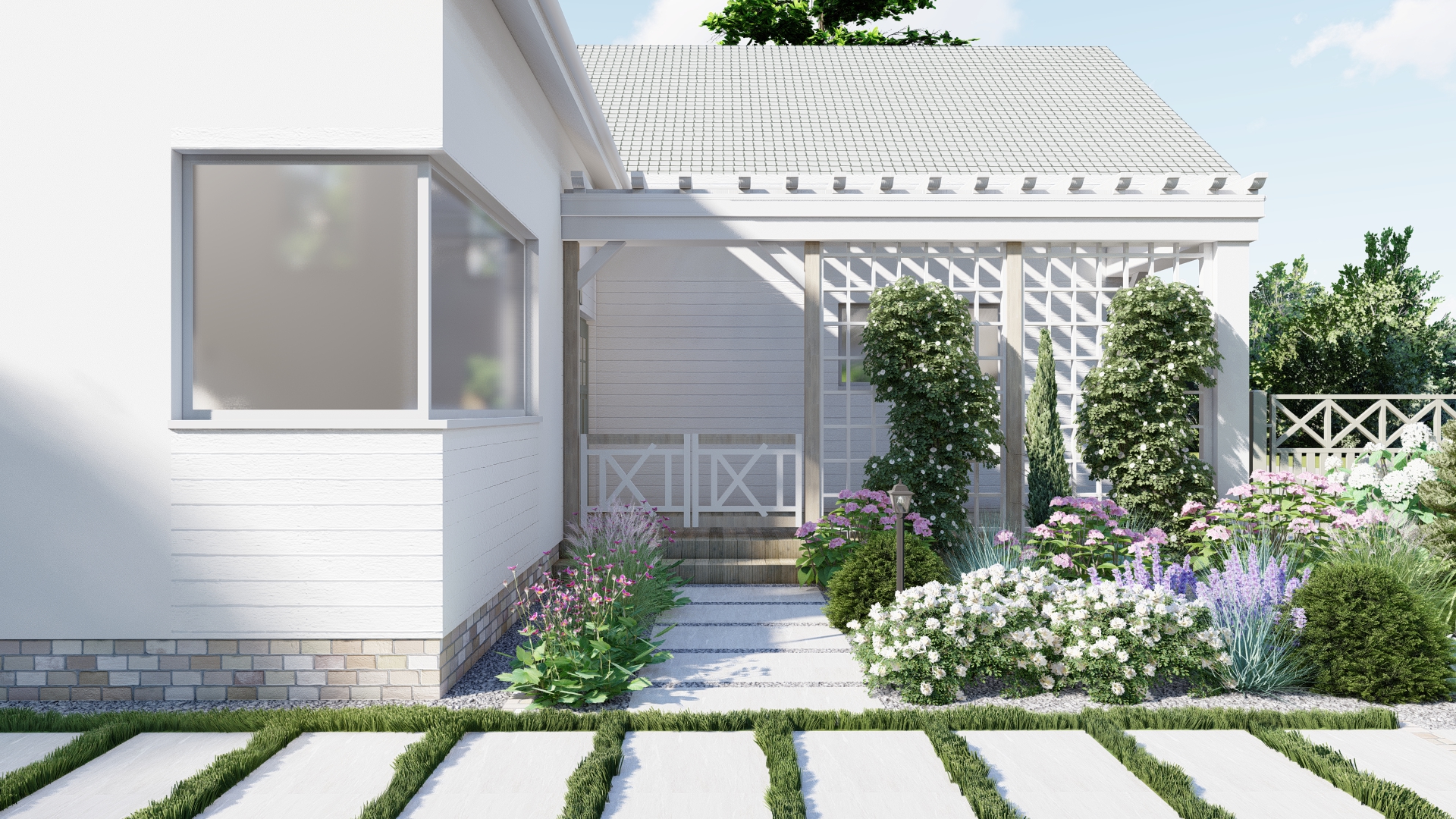 PROJEKT OGRODU MAŁY GŁĘBOCZEK