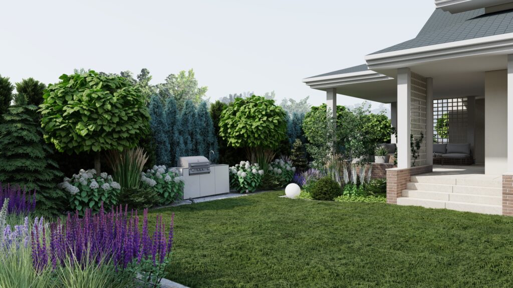 ogród w stylu farmhouse Najczęstsze pytania o projektowanie ogrodów