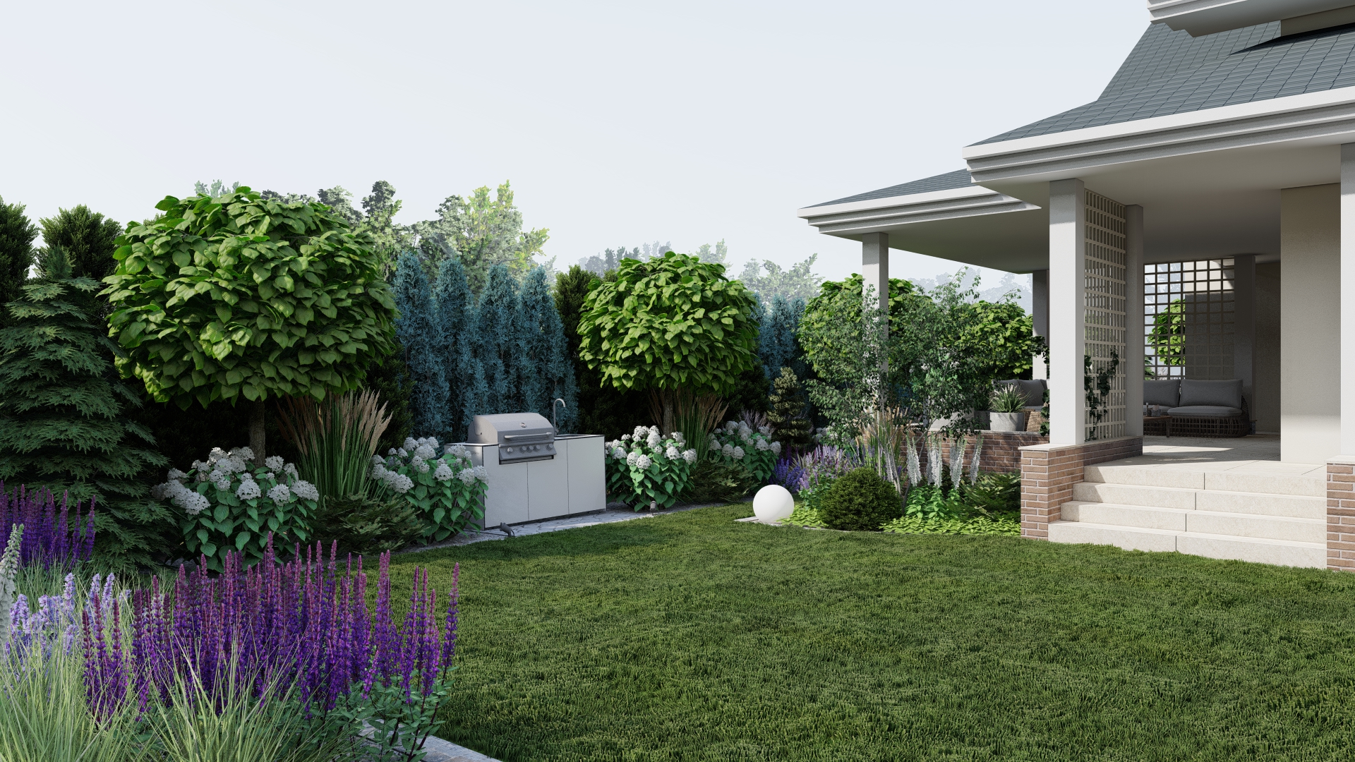 ogród w stylu farmhouse Najczęstsze pytania o projektowanie ogrodów