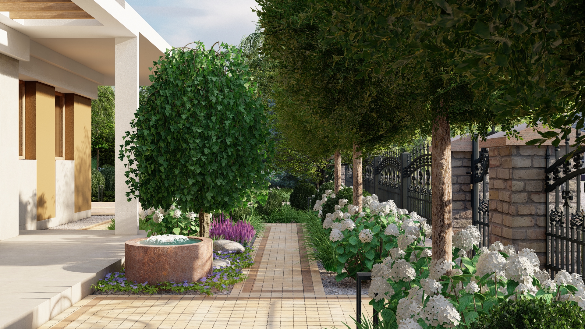 Projekt ogrodu ze stawem